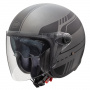 Casque jet Premier Vangarde BL17 BM Mat