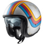 Casque jet Premier Vintage Platinum EX 77 BM