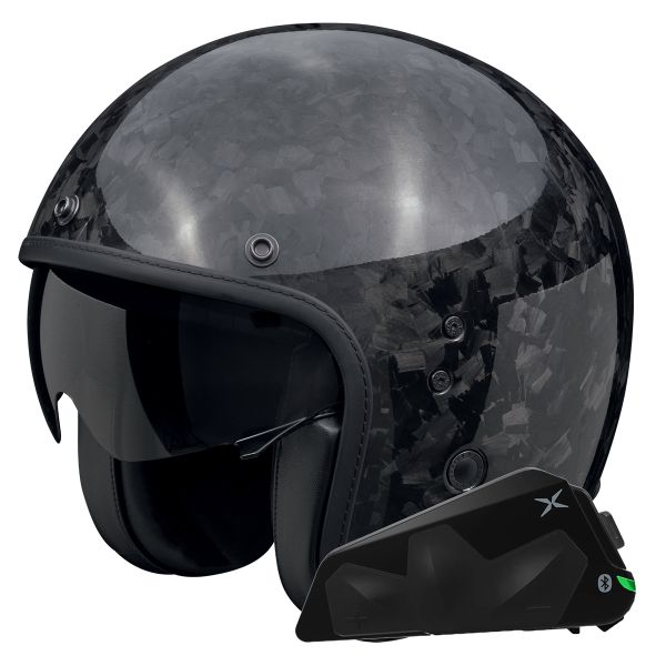 jet Scorpion Belfast Evo Carbon Negro Onix + Kit Bluetooth Exo-Com Link-1C jet Scorpion Belfast Evo Carbon Negro Onix + Kit Bluetooth Exo-Com Link-1C