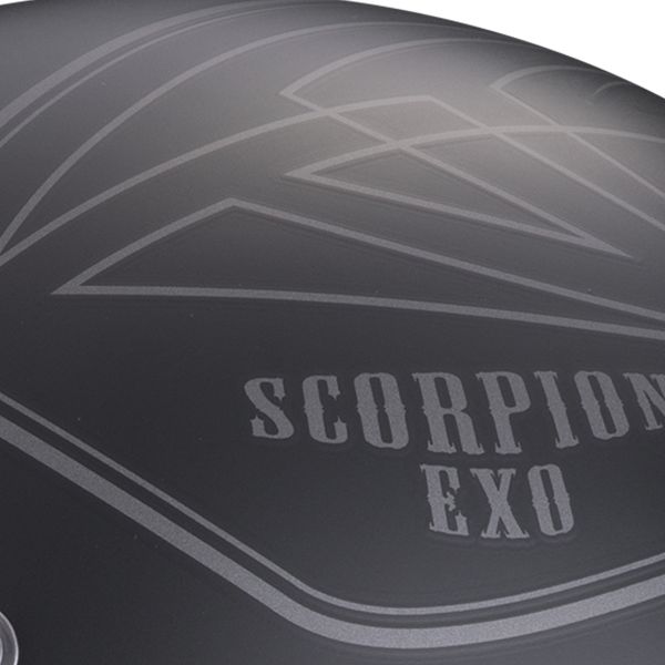 Scorpion Belfast Evo Dawg Matt Black Silver