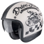 Casque jet Scorpion Belfast Evo Drive Fast Cream Negro Mate