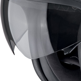 Scorpion Belfast Evo Drive Fast Cream Negro Mate + Kit Bluetooth Exo-Com Link-1C