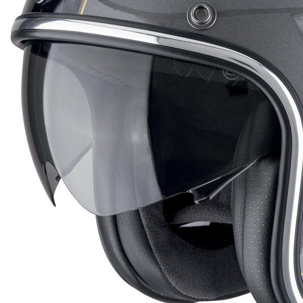 Scorpion Belfast Evo Drive Fast Plata Negro Oro + Kit Bluetooth Exo-Com Link-1C