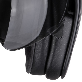 Scorpion Belfast Evo Drive Fast Plata Negro Oro + Kit Bluetooth Exo-Com Link-1