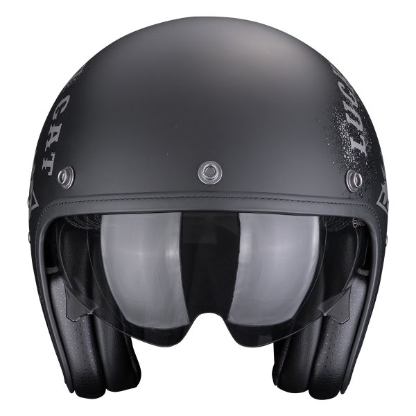 Scorpion Belfast Evo Hangar Matt Black Silver
