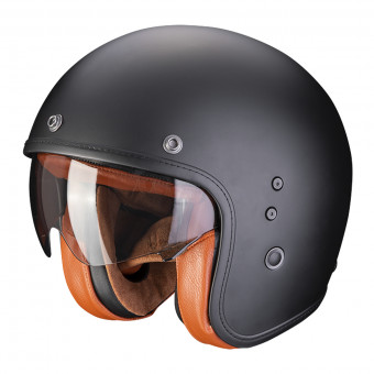 Scorpion Belfast Evo Luxe Matt Black + Kit bluetooth 5R Lite
