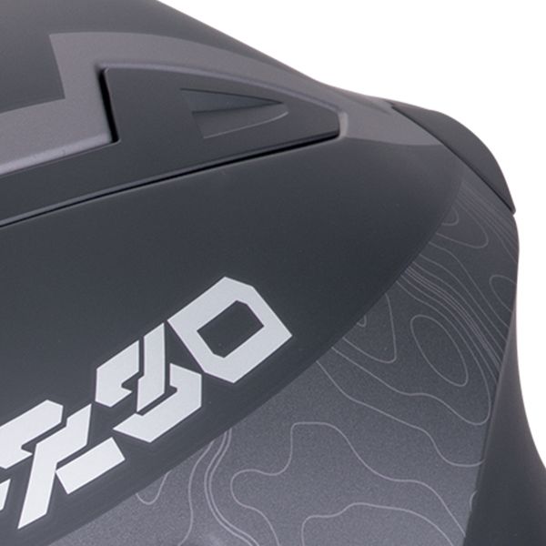 Scorpion Exo 230 Band Negro mate Plata