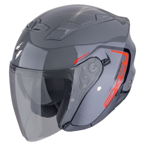jet Scorpion Exo 230 Cit-E Gris Rojo jet Scorpion Exo 230 Cit-E Gris Rojo