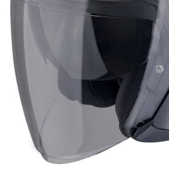 Scorpion Exo 230 Cit-E Blanco Negro + Kit Bluetooth Exo-Com Link-1C