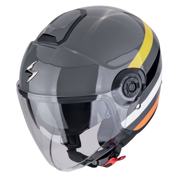 jet Scorpion Exo City II Abeja Gris Amarillo Negro