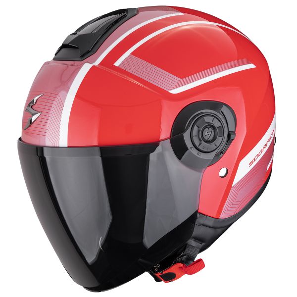 jet Scorpion Exo City II Cosmos Red Silver jet Scorpion Exo City II Cosmos Red Silver