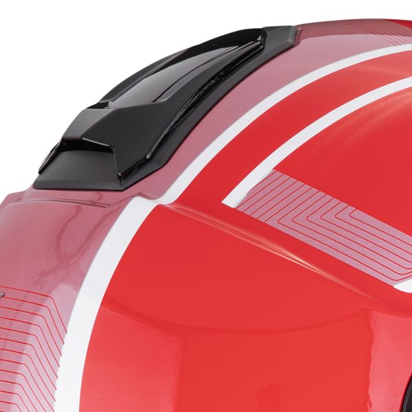 Scorpion Exo City II Cosmos Red Silver