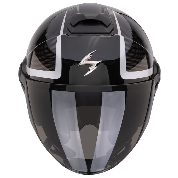 Scorpion Exo City II Intercity Black Chameleon + Kit Bluetooth Lokui K30