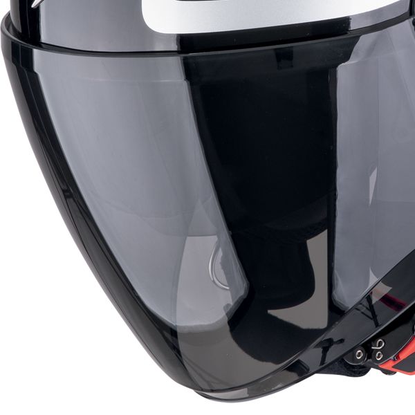 Scorpion Exo City II Intercity Black Chameleon + Kit Bluetooth Lokui K30