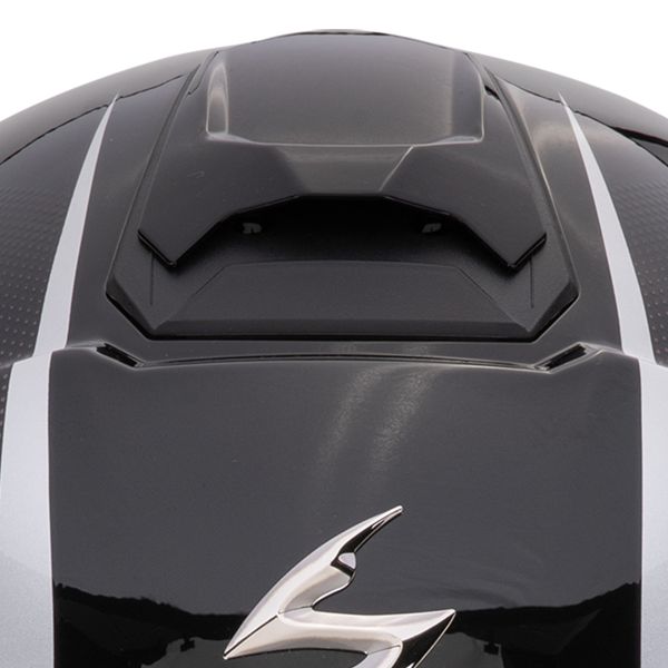 Scorpion Exo City II Intercity Black Chameleon + Kit Bluetooth Lokui K30