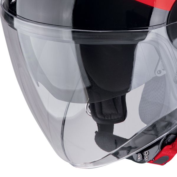 Scorpion Exo City II Riva Negro Rojo