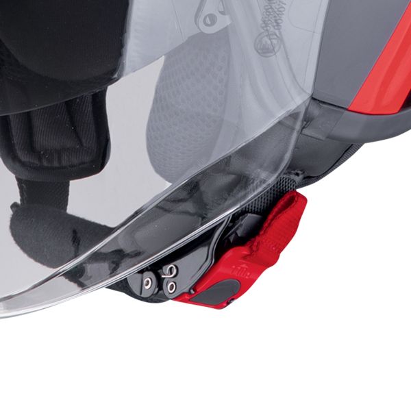 Scorpion Exo City II Riva Negro Rojo