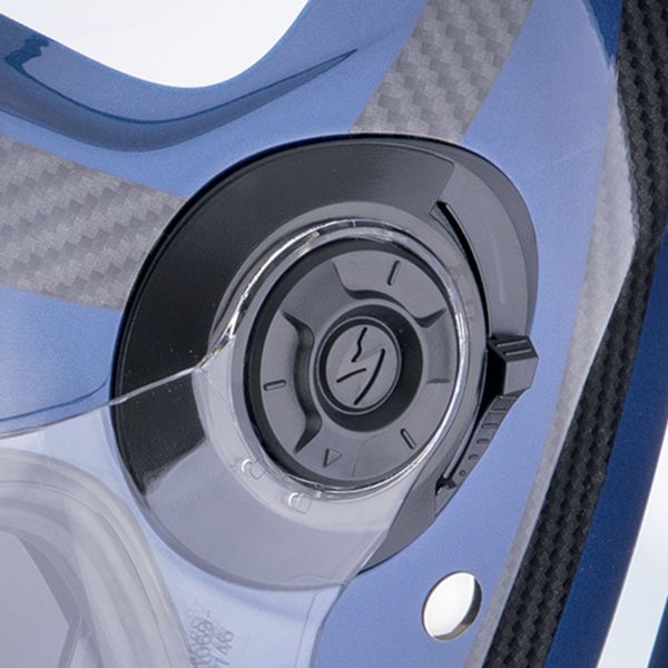 Scorpion Exo City II Riva Blue Black + Kit Bluetooth 5S