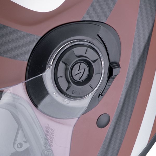 Scorpion Exo City II Riva Marrn Plata + Kit Bluetooth Exo-Com Link-1