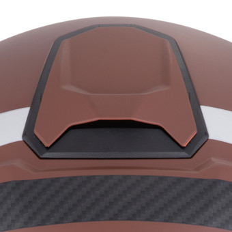 Scorpion Exo City II Riva Marrn Plata + Kit Bluetooth Exo-Com Link-1C