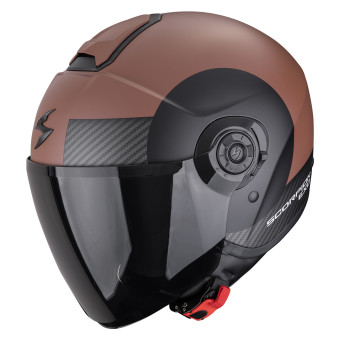 jet Scorpion Exo City II Sheer Matt Brown Black