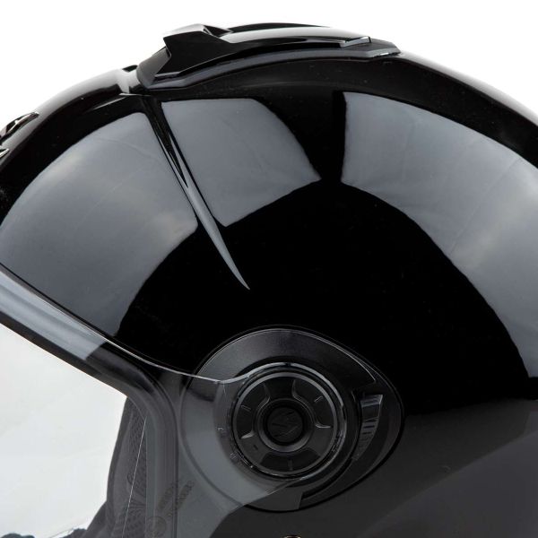 Scorpion Exo City II Solid Black + Kit Bluetooth Lokui K30