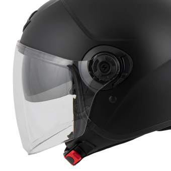 Scorpion Exo City II Negro Mate Slido + Kit Bluetooth Exo-Com Link-1C