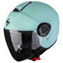 Casque jet Scorpion Exo City II Solid Matt Mint