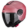 Casque jet Scorpion Exo City II Solid Metallic Pink