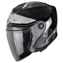 Casque jet Scorpion Exo GT Jet Crest Black Silver