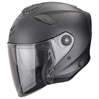 jet Scorpion Exo GT Jet Solid Matt Pearl Black