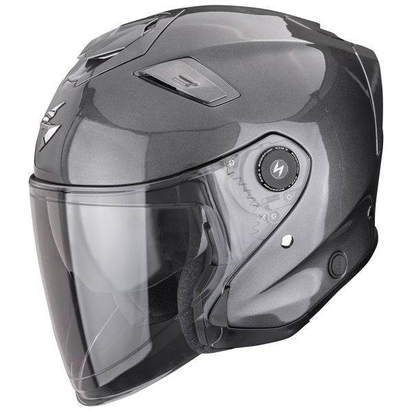 jet Scorpion Exo GT Jet Solid Metal Grey jet Scorpion Exo GT Jet Solid Metal Grey