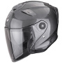 Casque jet Scorpion Exo GT Jet Solid Metal Grey
