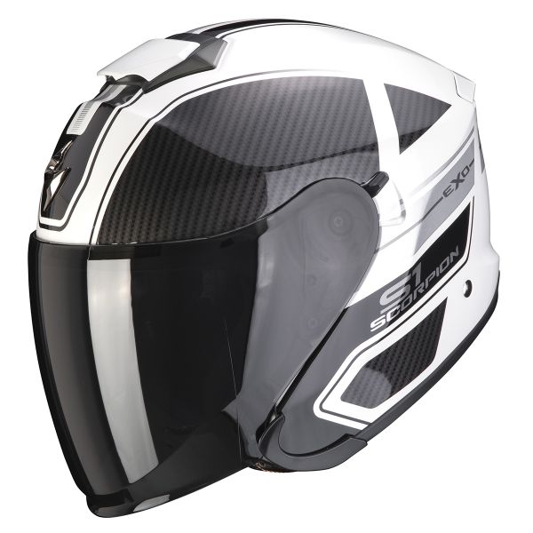 jet Scorpion Exo S1 Cross-Ville White Black Silver