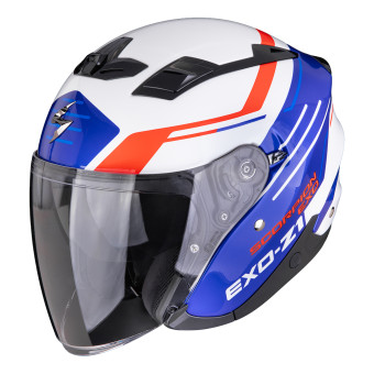jet Scorpion Exo Z1 Prymus White Blue Red