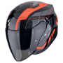 Casque jet Scorpion Exo Z1 Vue Negro Rojo