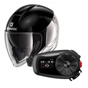 jet Shark Citycruiser Dual SKS + Kit Bluetooth Sena 5S Solo