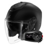 Casque jet Shark RS JET Blank Mat KMA + Kit Bluetooth 5S Solo