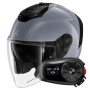 Casque jet Shark RS JET Blank S05 + Kit Bluetooth 5S Solo