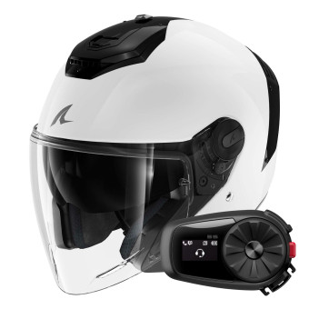 jet Shark RS JET Blank WHU + Kit Bluetooth 5S Solo