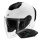 Pack RS JET Blank WHU + Kit Bluetooth Sena for Shark Solo