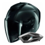 Casque jet Shark RS JET Carbon Blank DKD + Kit Bluetooth Sena for Shark Mesh Solo