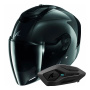 Casque jet Shark RS JET Carbon Blank DKD + Kit Bluetooth Sena for Shark Solo