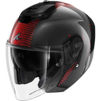 Shark RS JET Carbon Ikonik DRU + Kit Bluetooth 5S Solo