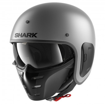 Casque jet Shark S-Drak 2 Blank Mat A02 Casque jet Shark S-Drak 2 Blank Mat A02