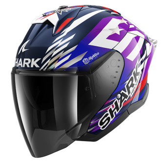 Casque jet Shark Skwal Jet Cup Replica Zarco Signature 2026 BVU Casque jet Shark Skwal Jet Cup Replica Zarco Signature 2026 BVU