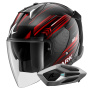 Casque jet Shark Skwal i3 Jet Light-Blur KRW + Kit Bluetooth Sena for Mesh Solo