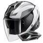 Casque jet Shark Skwal i3 Jet Mekarium KUW + Kit Bluetooth Sena for Mesh Solo