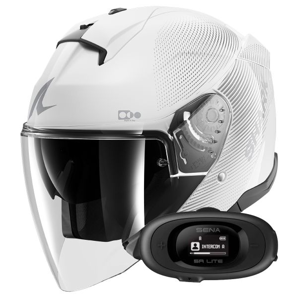 jet Shark Skwal i3 Jet SP Lyne WSS + Kit bluetooth 5R Lite Solo