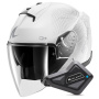 Casque jet Shark Skwal i3 Jet SP Lyne WSS + Kit Bluetooth BT Mini Single